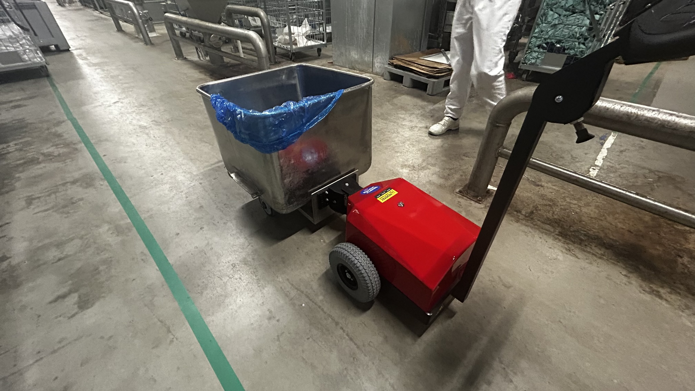 Elektrische trekker voor normkuipen